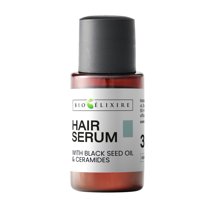 HAIR SERUM Silk with Black Seed Oil, Ceramide/ UV Filter - 20ml