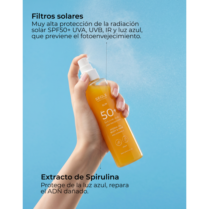 BUNDLE: SEGLE SUN BODY & HAIR SPRAY + SUN CARE SFP 50