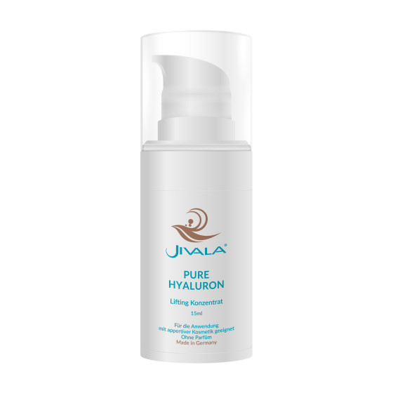 JIVALA Pure Hyaluron Booster 15ml - auch für die Anwendung mit Beautygeräten geeignet